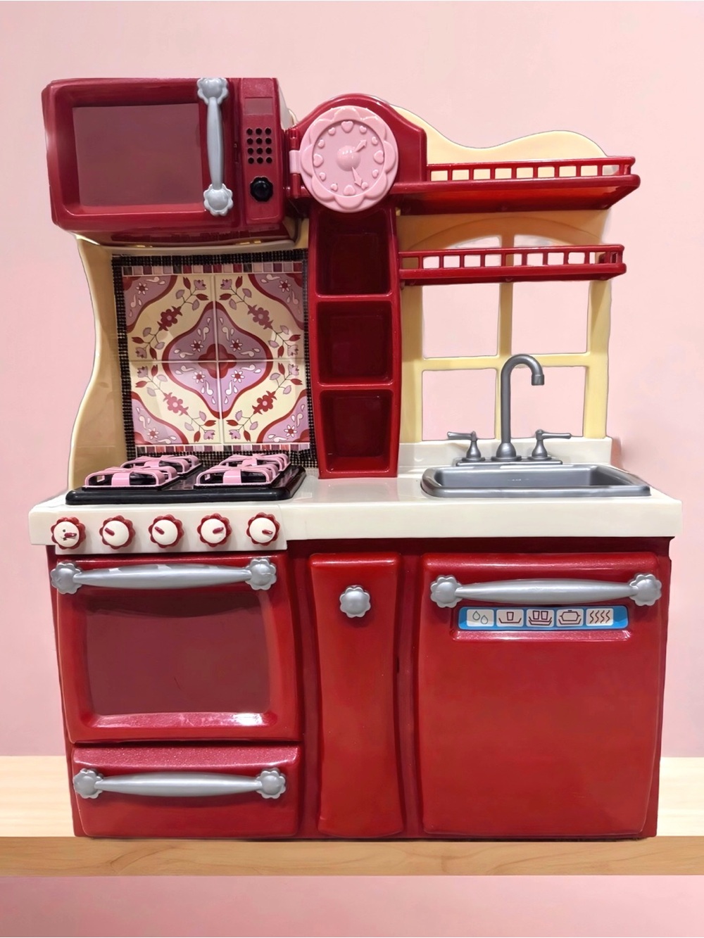 🌺Red Our Generation Gourmet Kitchen Set with Accessories for 18" Dolls🌸🌺